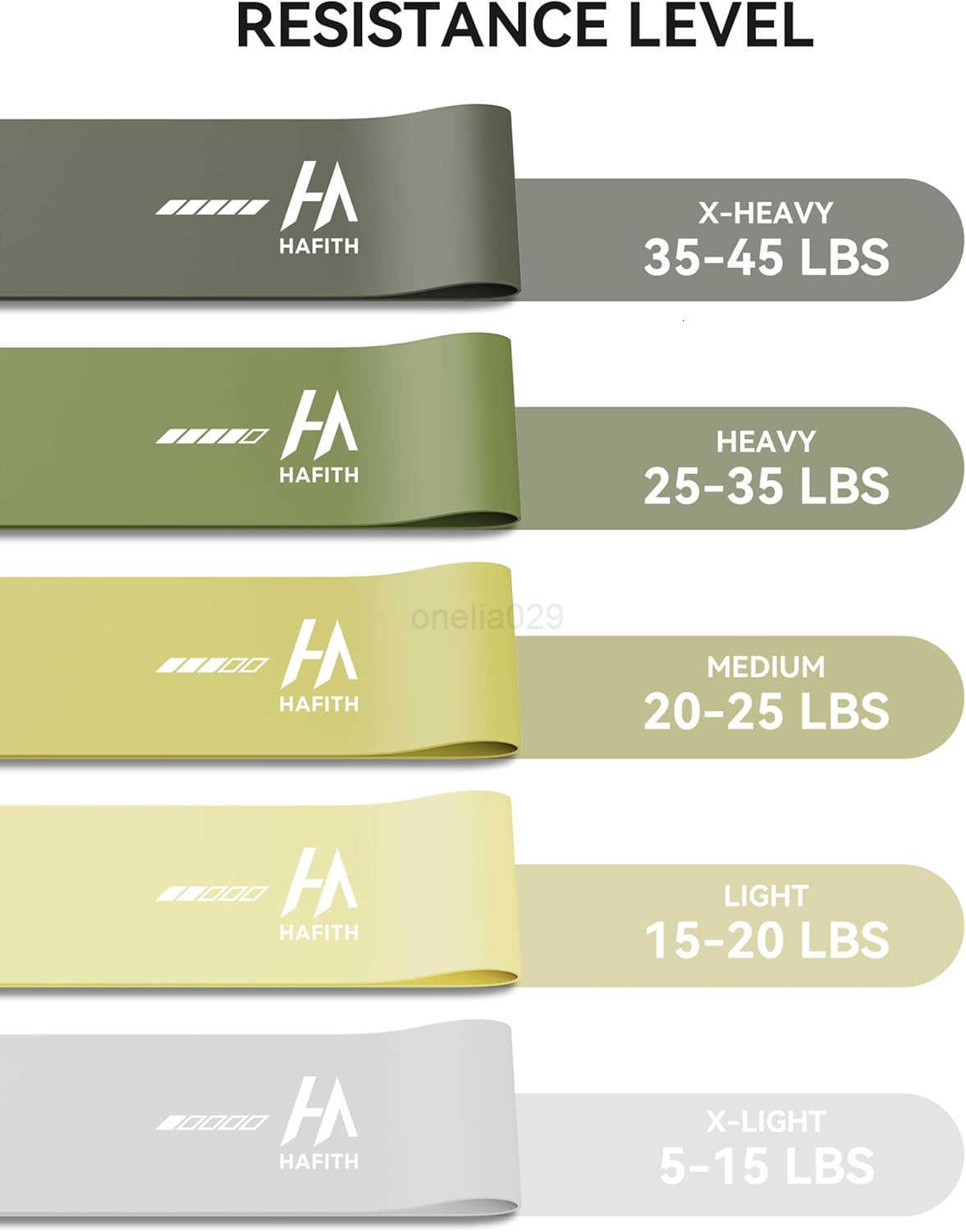 Resistance Bands Set Exercise Bands Resistance Bands for Working Out Booty Bands for Women and Men Workout Bands for Physical TherapyYoga W250912