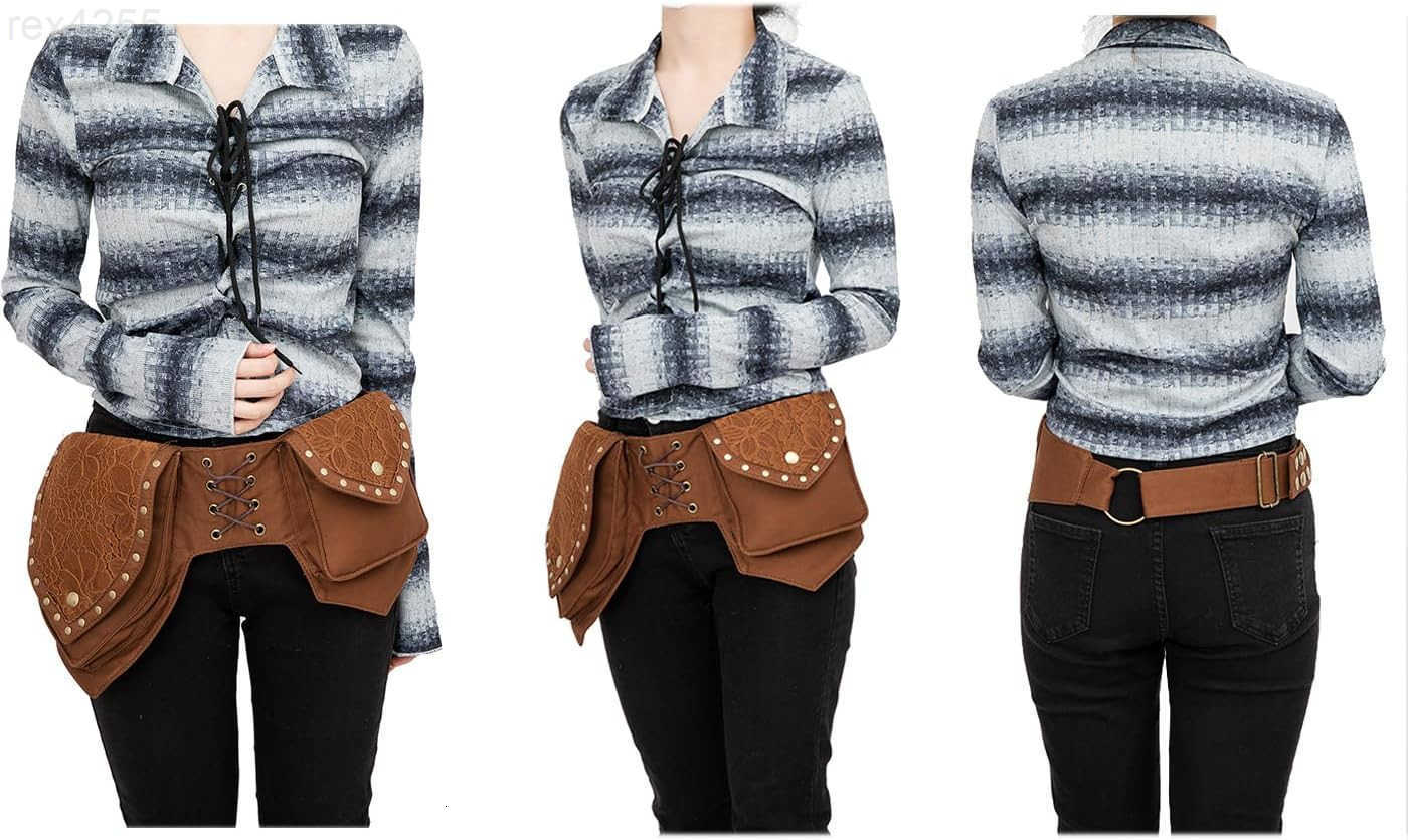 Renaissance Bag Leg Pouch for Women Renaissance Belt Festival Hip Thigh PackW250912