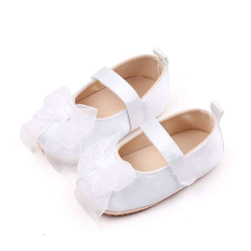 Girl Walking Baby Bowknot Non-slip Soft Bottom Princess Shoes