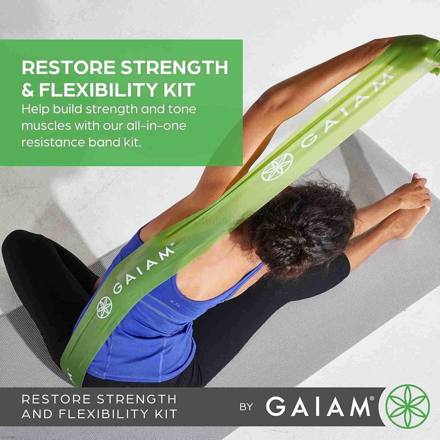 Restore Strength and Flexibility Resistance Band Kit Set W250912