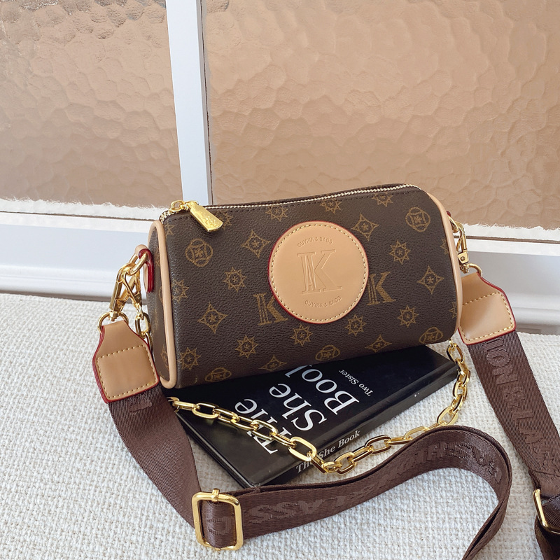 Seasonal New Women Boston Bag Fashion Versatile Tote High End Stylish Shoulder Crossbody Best Seller