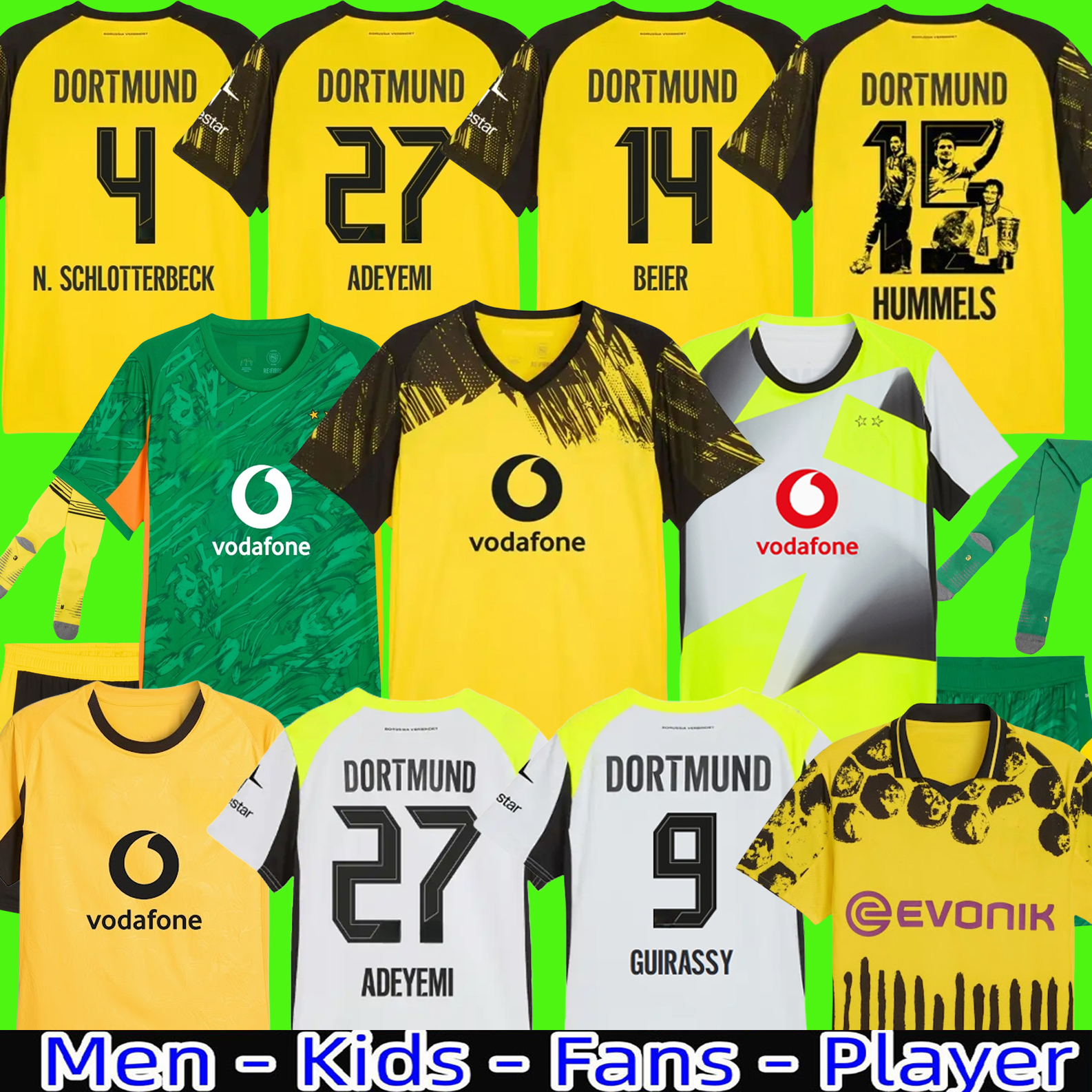 HALLER Soccer Jerseys 25 26 REUS 2025 2026 soccer football top shirt NEONGELB HUMMELS BRANDT DORTMUND Men Kids Special Kit maillot de foot Fullkrug Sabitzer