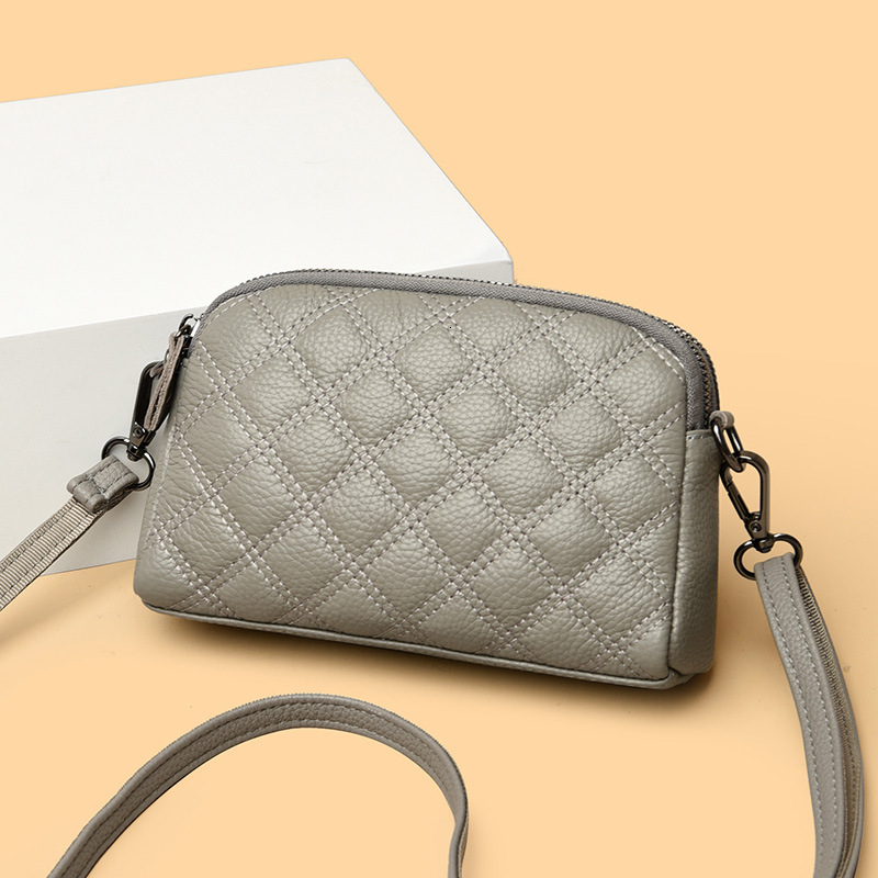 TB BHULAMTE Designer Luxury Handbag Fashion Quilted Leather Women's Crossbody Bag Multi Functional 2025 New Soft Leather Handbag