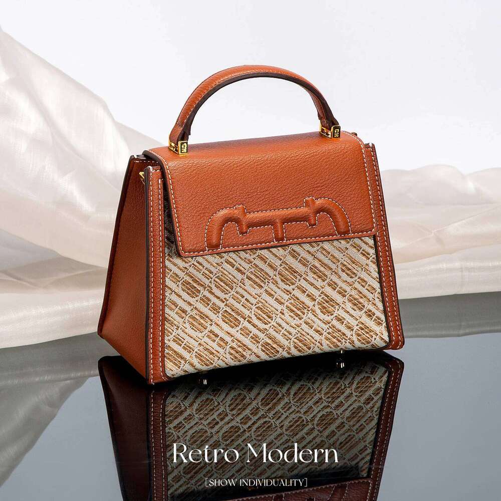 Fashion Classic Retro New PU Material Business Party Commuter Women's Shoulder Bag