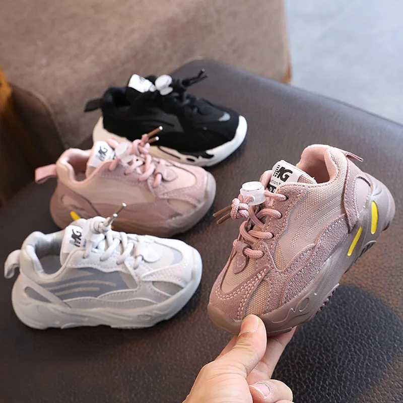 Fashionable Children Shoes Mesh Sports Shoes Casual Sneakers for Boy Kids Shoe for Girl Soft Sole Running Shoe Tenis De Mujer Y250912