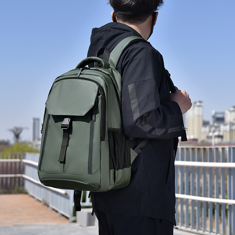 Simple Casual Free Shipping Business Backpack Large Capacity Trendy Nylon Backpack Designer Bag Middle Luxury Bag School Student Backpack