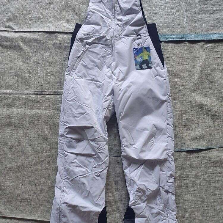 Insulated Ski Pants Overalls Ripstop Warm Insulated Snowboard Overalls Comfortable Snow Bibs Ski Pants For Men & Women