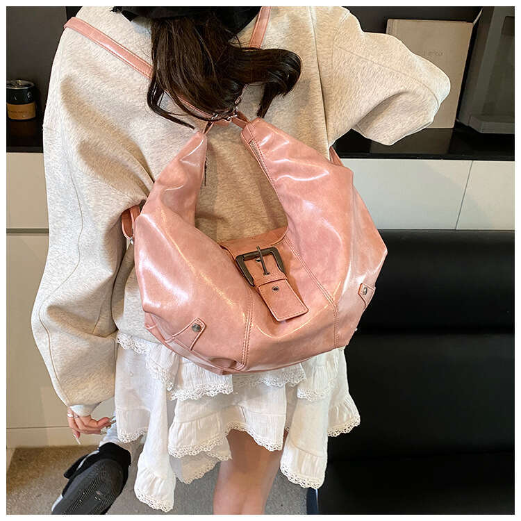 American Style Personality Motorcycle Wind Trendy Tote Designer Bags Bag Niche Design High-end Shoulder Backpack for Women