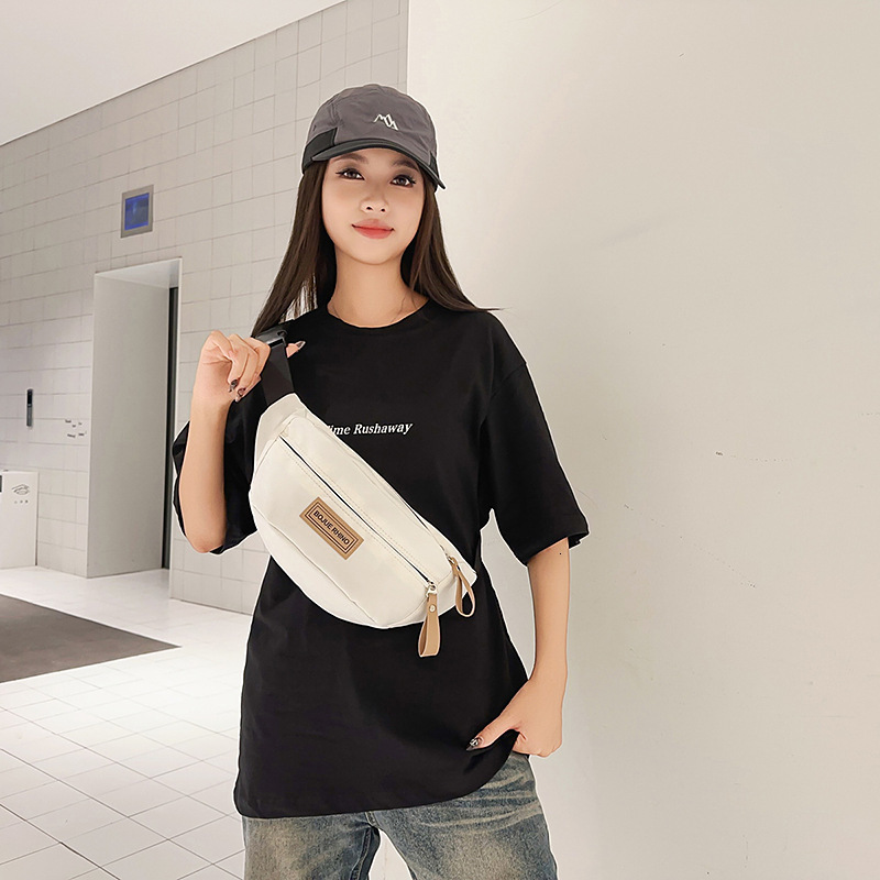 Waist Bag Outdoor Luxury Bag Casual Multi Layer New Large Designer Bag Capacity Oxford Cloth Crossbody Bag Free Shipping Fashion Sports Korean Style T
