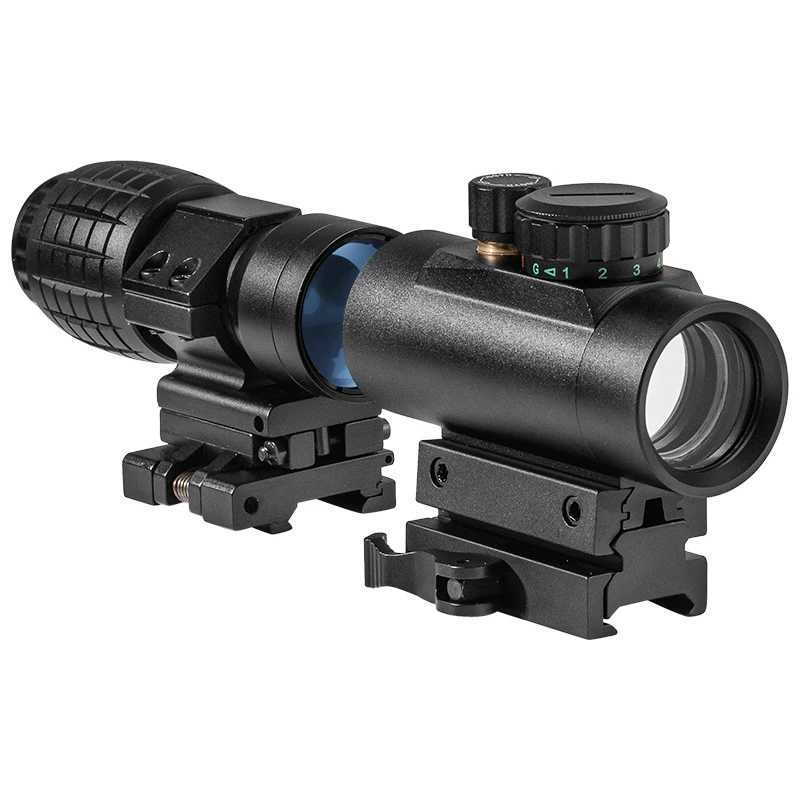 DIANA 1x40 Riflescope Tactical Red Dot Scope Sight Hunting Holographic Green Dot Sight 3x Magnifier combination C250912
