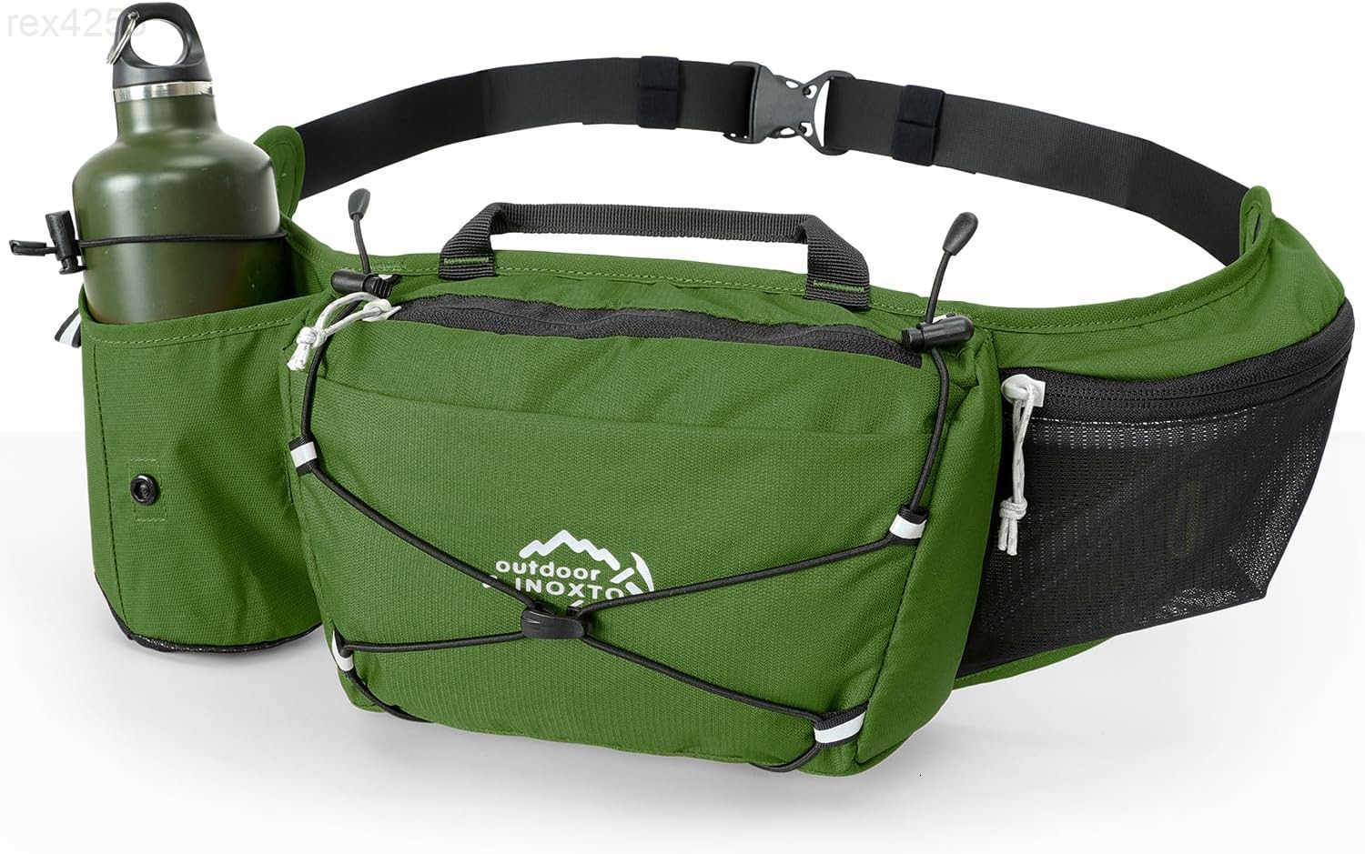 Slim Running Belt Fanny Pack for Women and Men Sports Waist Bag Pack for Running Walking Cycling Hiking Reflective Running Pouch Belt for All PhonesAr