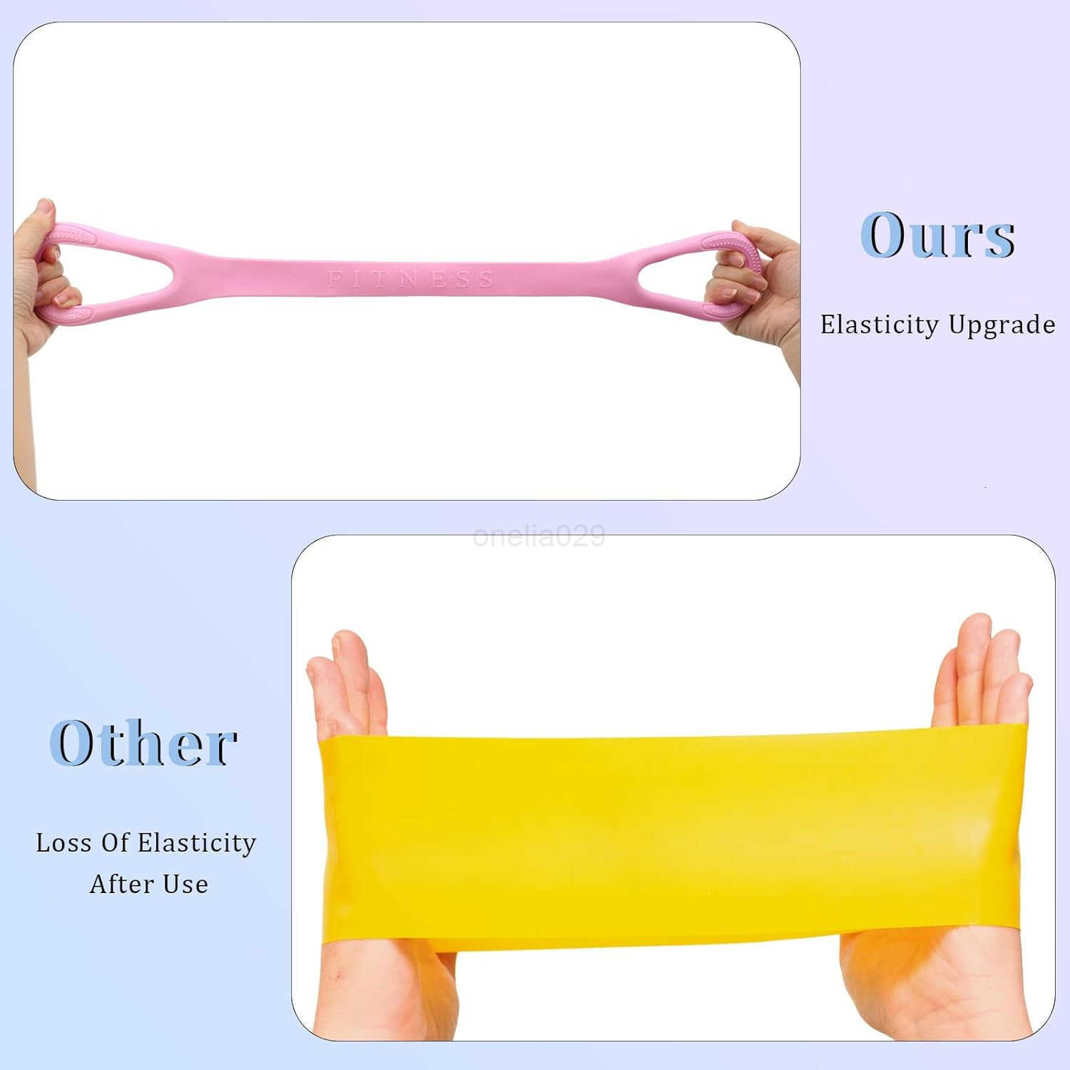 3 Pcs 8 Resistance Bands Set Arm Workout Bands Home Gym Equipment Exercise Bands for Physical Therapy Pilates Stretch Bands FitnESS Bands Elastic Band