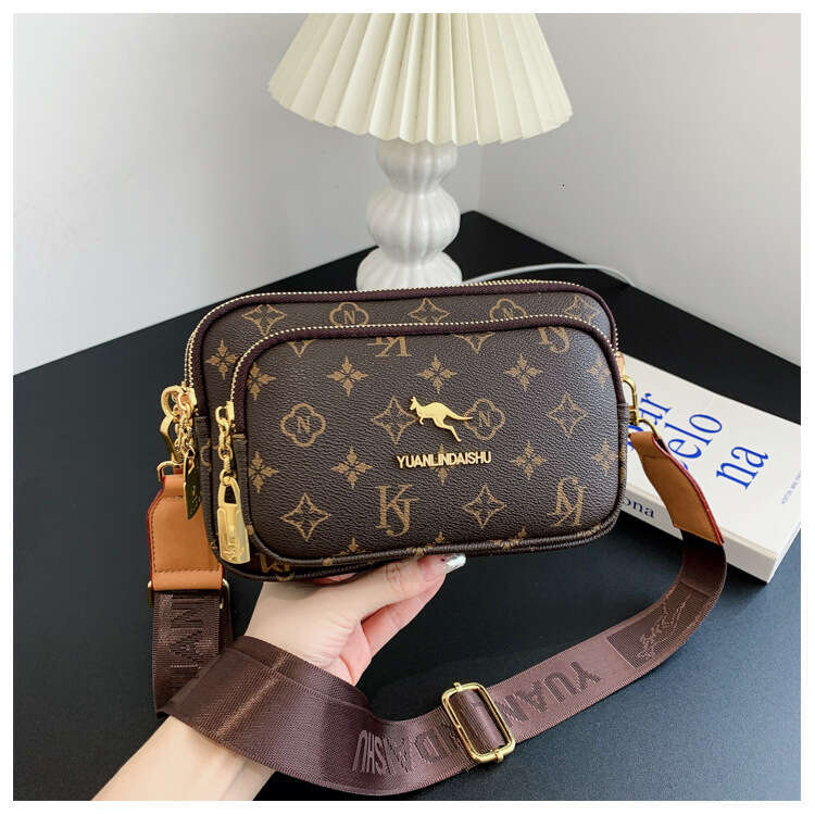 Designer Bags Luxury Crossbody Bags for Women 2026 New Fashion Pattern Printed Shoulder Small Square Crossbody Chest Bag