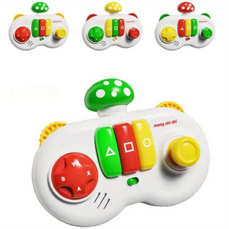 Plastic Finger Baby Piano Multifunction Puzzle Simulation Mushroom Game Gamepad Kid Learning Machines Music Early Education Toys C2509121