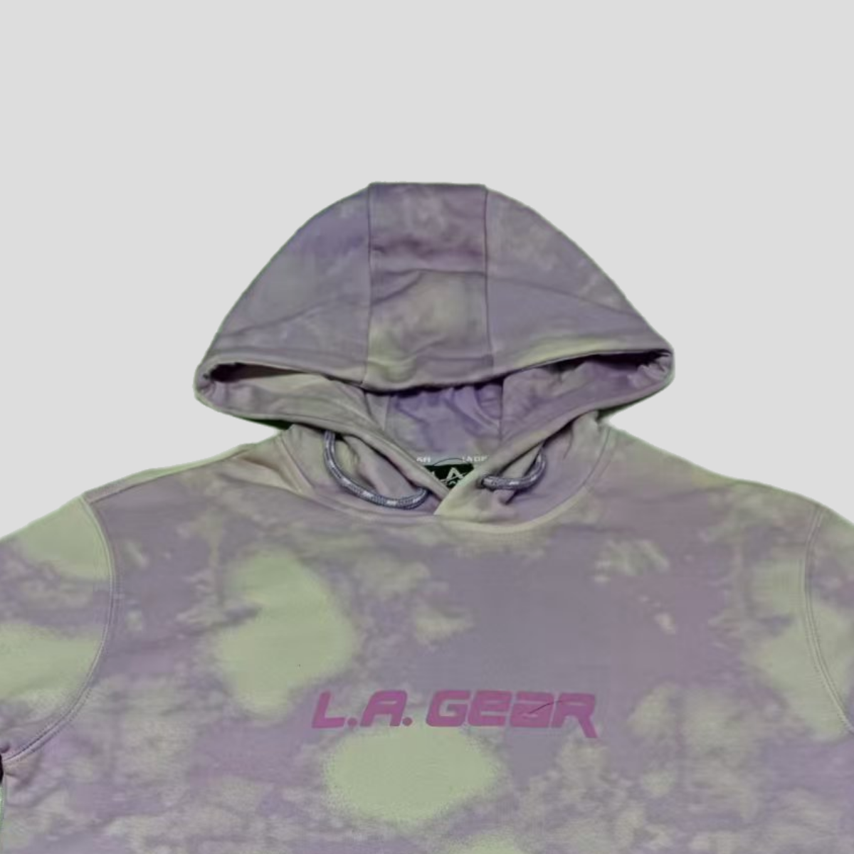 High-Quality Tie-Dye Effect All-Over Printed Fleece Hoodie for Women