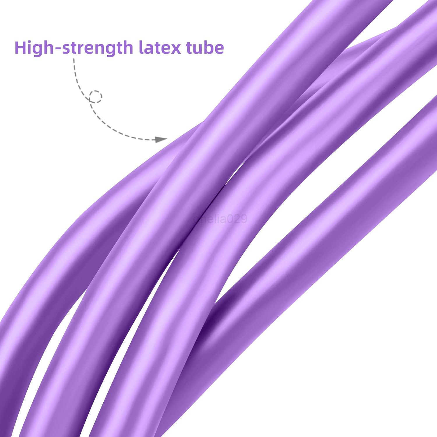 MultiFunction Tension Rope 4 Tube Resistance Bands with Handles Sit Up Exercise Equipment Home Gym Tummy Trainer for Men Women W250912