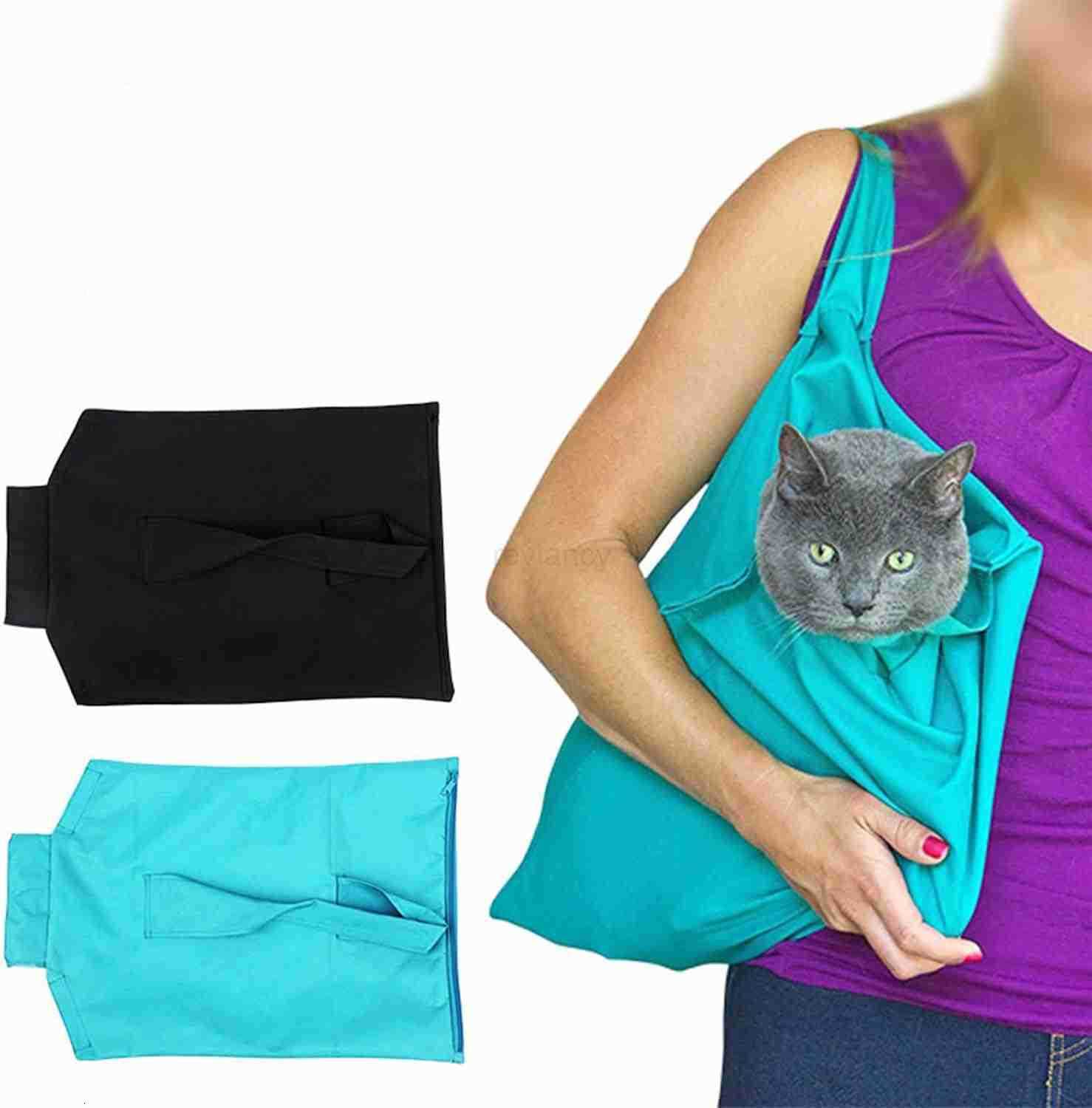 Cat Carrier Pouch Aberfields Cat Carrier Douch Cat Nail Clipping Cleaning Grooming Restraint Bag Very Suitable for Going Out with a KittenW250912
