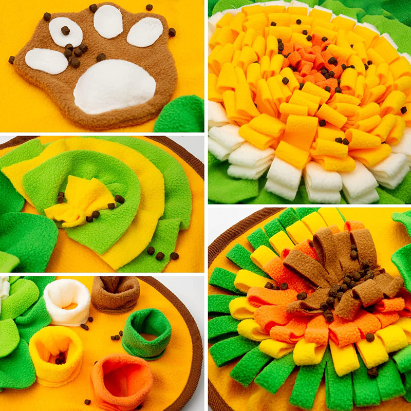 Dog Training Scent Toy Meal Tray - Enhance Focus & Intelligence with Sniffing Games