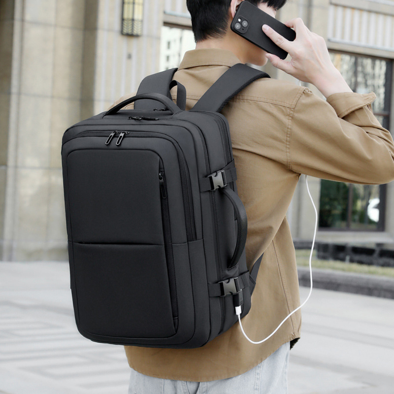 Men S Backpack Water Resistant Business Designer Bag Travel Backpack Dual Shoulder Luxury Bag Multi Functional Outdoor Travel Free Shipping High End F