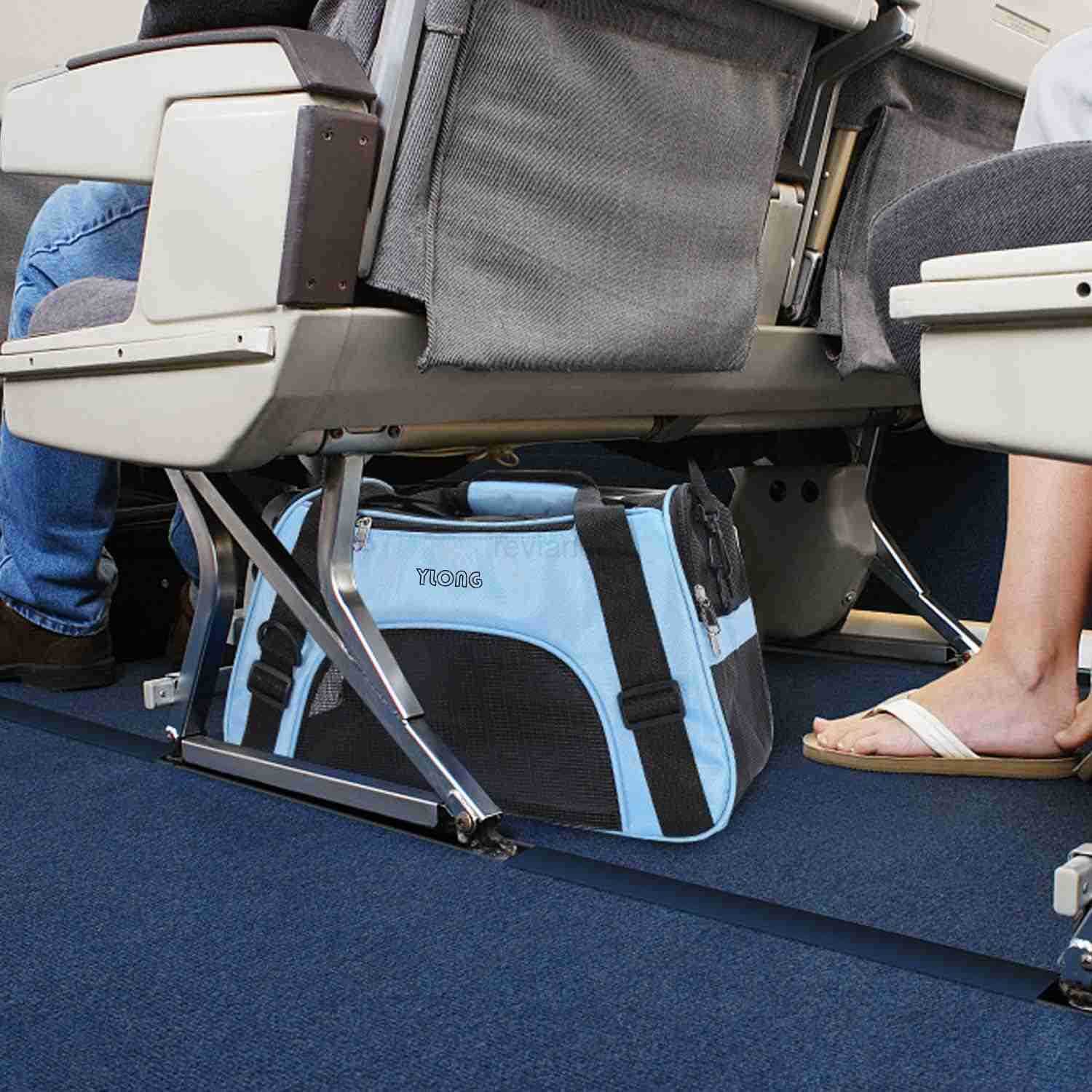 Cat Carrier Airline Approved Pet CarrierSoftSided Pet Travel Carrier for Cats Dogs Puppy Comfort Portable Foldable Pet BagAirline ApprovedW250912