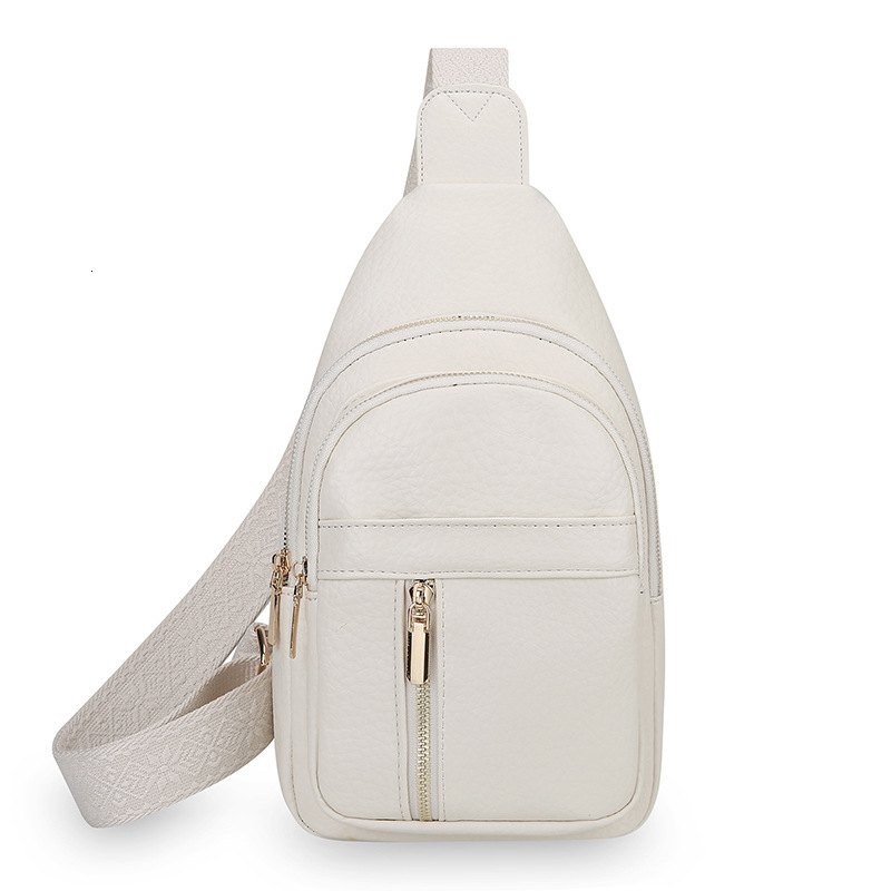 Foreign Trade Designer Free Shipping Bag Trend New Chest Bag Women S Crossbody Bag Fashion PU Soft Leather Shoulder Bag Casual Travel Luxury Bag Chest