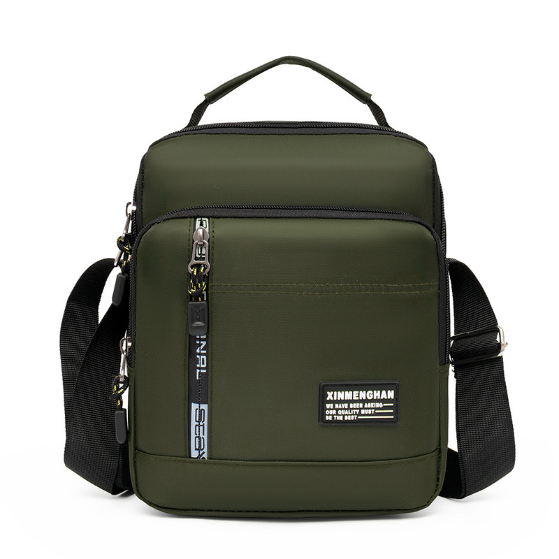 Foreign Trade Casual Business Single Shoulder Bag Men S Outdoor Simple Luxury Bag Multi Layer Crossbody Designer Bag Bag Portable Free Shipping Commut