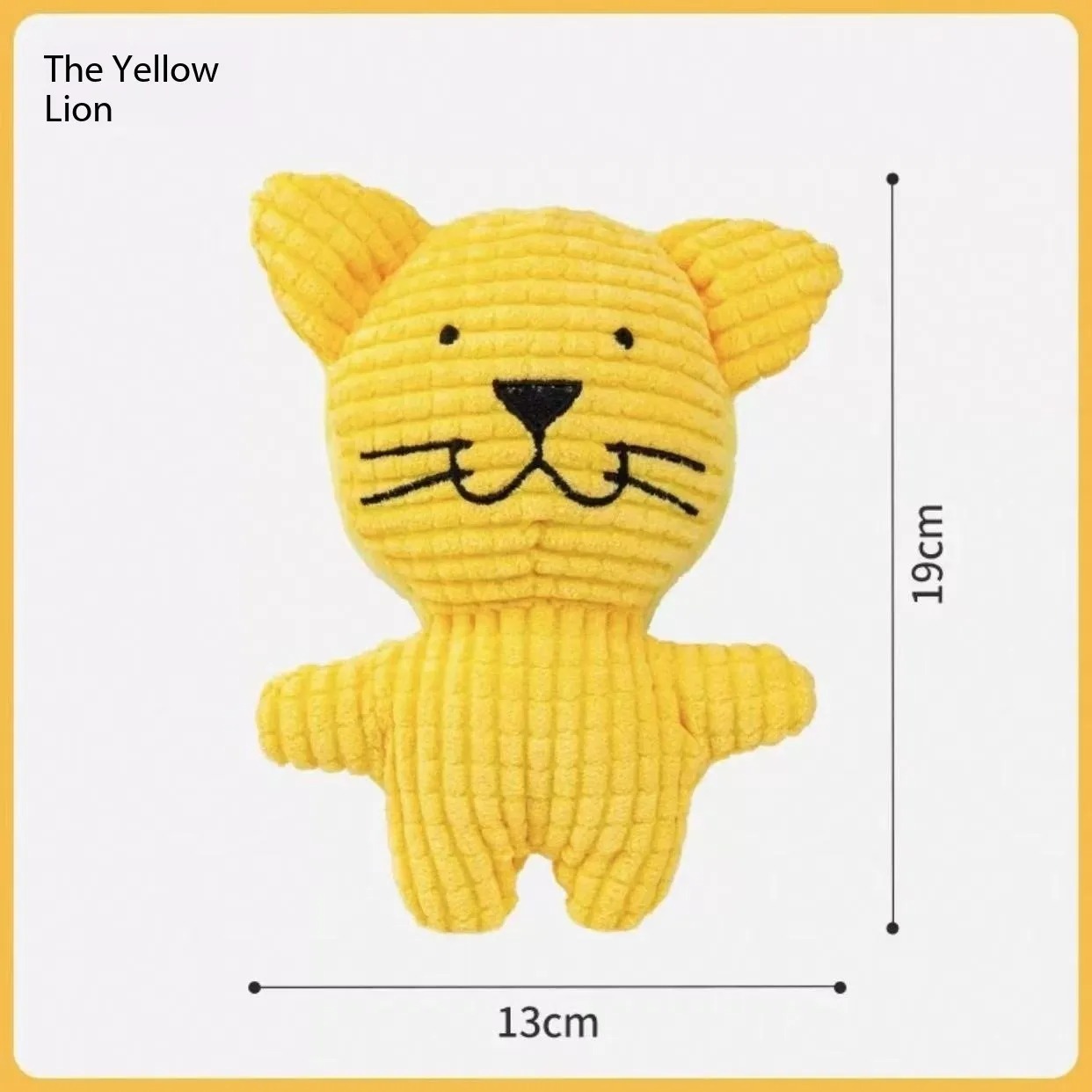 Dog toys can relieve boredom endure biting grind teeth make noise puppy teddy bear puppy pet and consume physical energy Pet plush toys