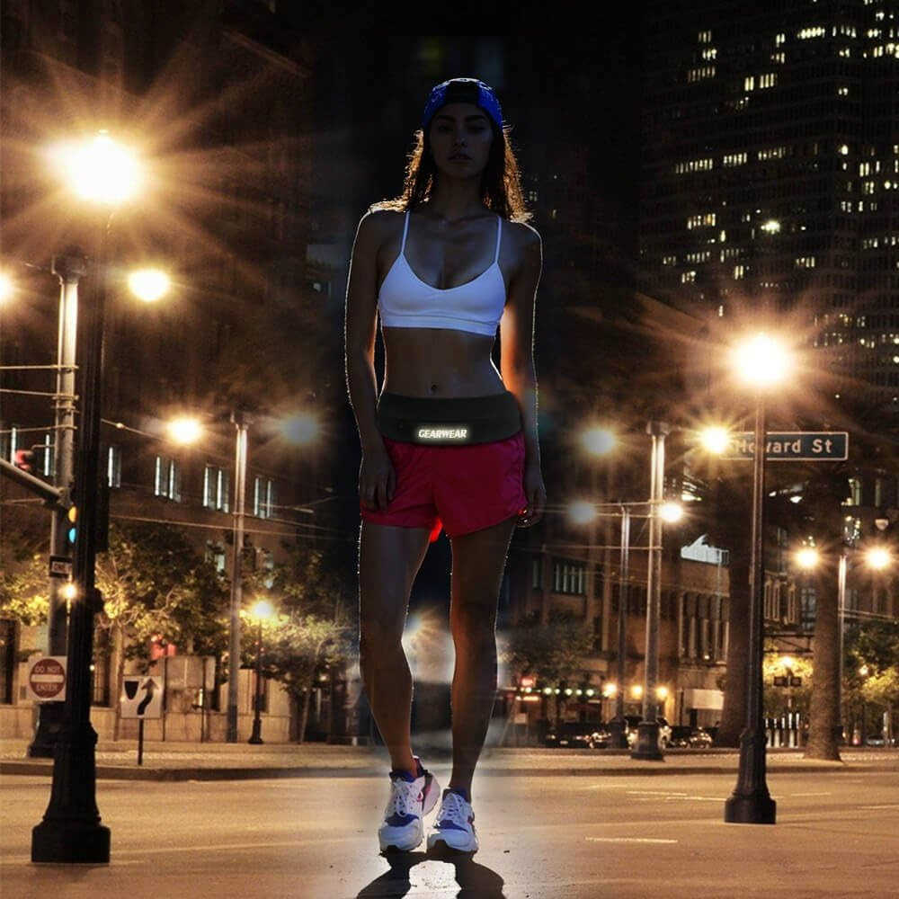 Running Belt Runner Fanny Pack for Women and Men Adjustble Waist Band Pack for Storage PhoneW250912