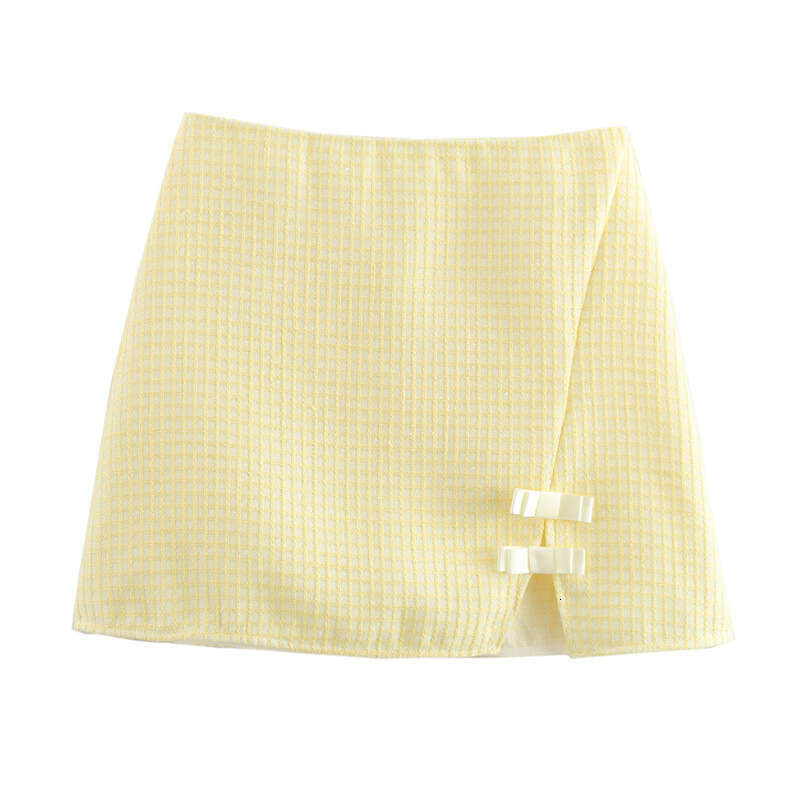 DHEssentials Spring New Half Skirt for Women, Sexy Unique, Slim A-line Skirt, Little Chanel Style, Elegant and Versatile