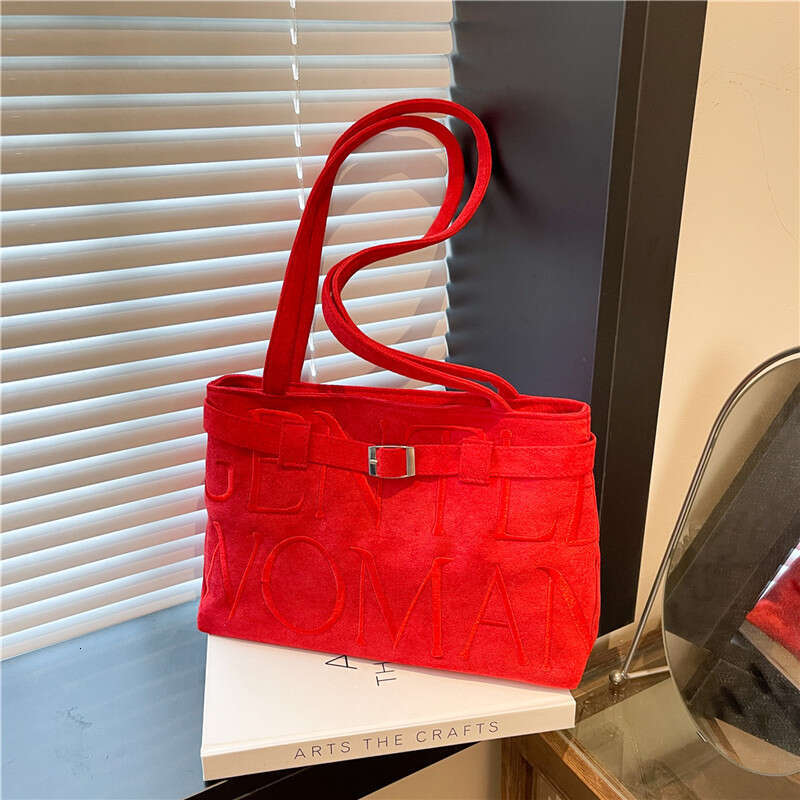 Gentlewoman Thailand Super Popular Ballet Style Underarm 2025 Summer New Versatile Textured Single Shoulder Tote Bag