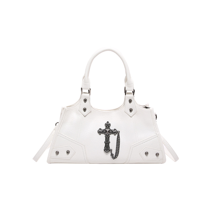 Hot tote bag new Women's Spring Retro and Stylish Motorcycle bag Armpit Trendy Versatile Commuting Shoulder Bag for Women