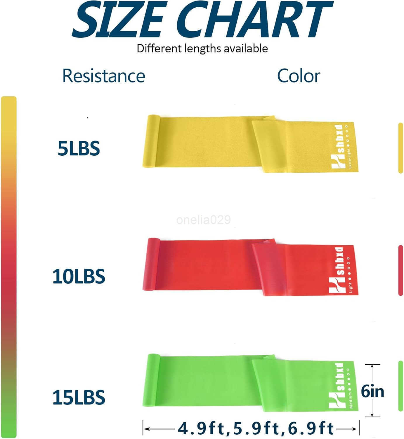 Resistance Bands Set LatexFree Exercise Bands for Working Out Professional Physical Therapy Bands Elastic Bands for Stretching Suitable for Rehab Yoga