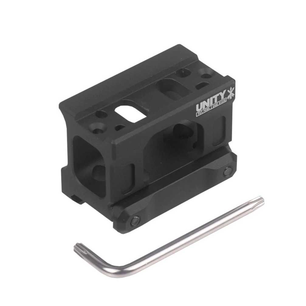 New UNITY Fast Riser Mount For T002 T001 Tactical Airsoft ROMEO5 Red Dot Sight Scope Universal Heightening Bracket YR271 588 H1 C250912
