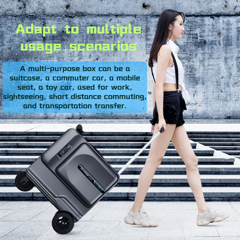 ORMIE Smart Electric Luggage - Effortless Travel Companion with Robotic Tech SE3-T
