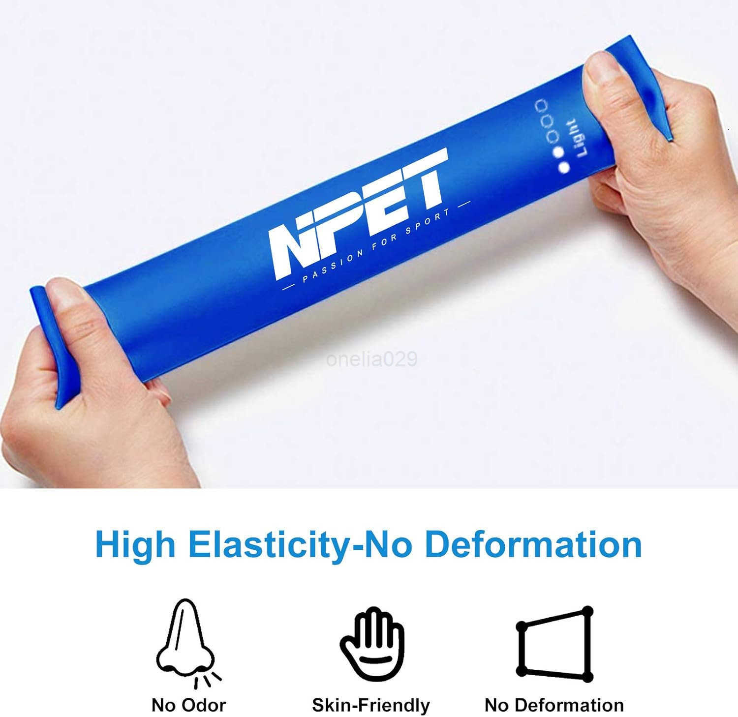 Resistance Loop Bands Resistance Exercise Bands for Home Fitness Stretching Physical Therapy Strength Training Workout Bands W250912