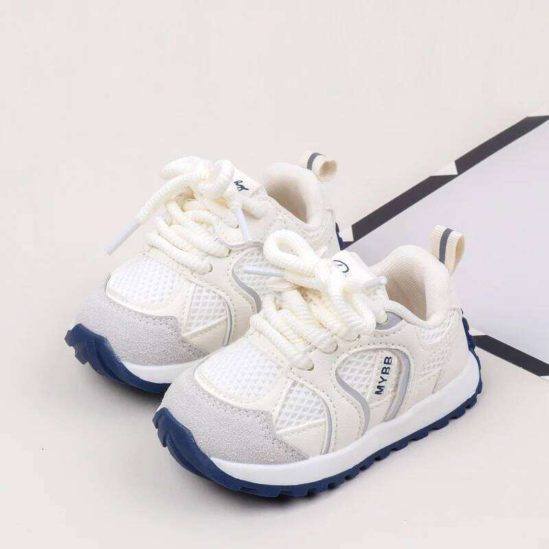 Boys Girls Spring and Summer Mesh Single New Soft Bottom Non-slip Walking 1-2 Years Old Baby Trend Casual Shoes