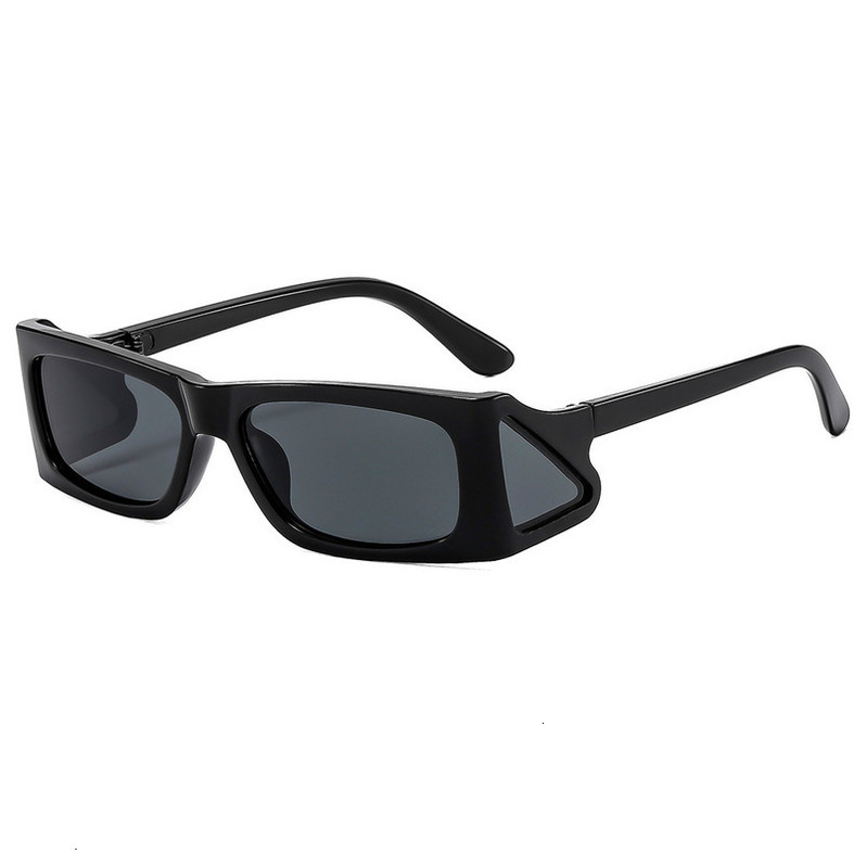 New Fashion Square Frame Trendy Hot-Selling Side Small Window Personality Street Style Sunglasses high quality
