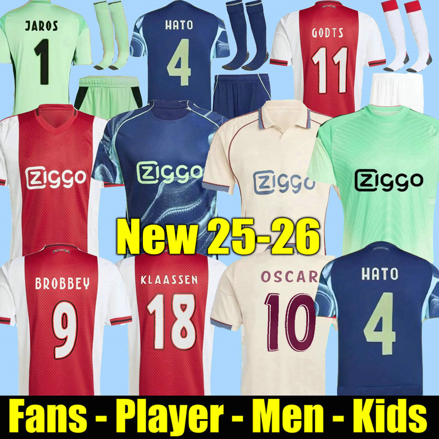 125th anniversary BROBBEY Soccer Jerseys Kids 2025 2026 BERGWIJN Home Away Third Football Shirts AKPOM MIKAUTADZE TAYLOR CRUYFF FORBS BERGHUIS HLYNSSON