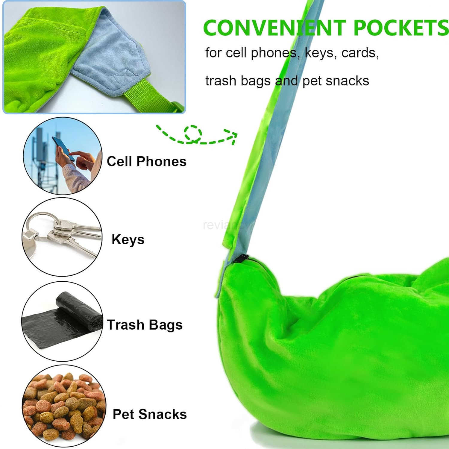 Sling Carrier Small Pet Bag with Adjustable Strap Cozy Bunny Carrying Travel Cuddler HandsFree Bonding Pouch Front for Guinea Pig Puppy Kitten Small A