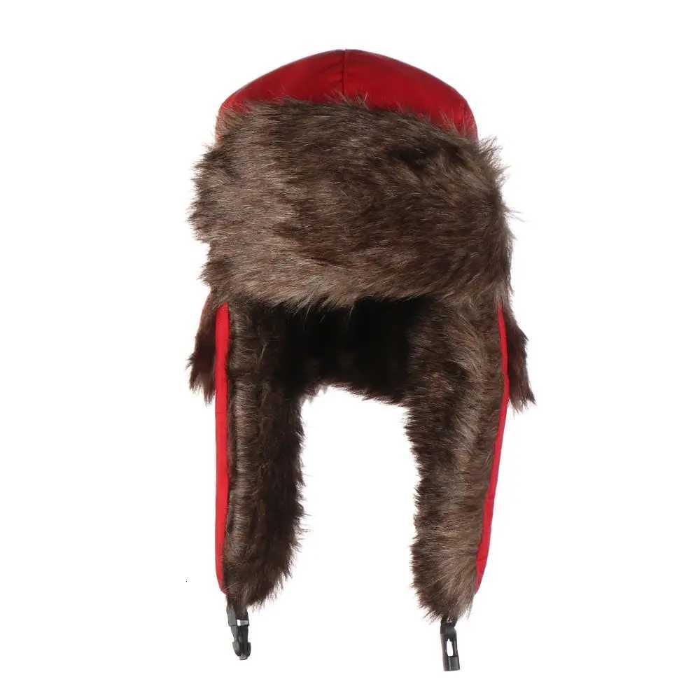 Men Wen Fur Earflap Winter Russian Ushanka Winter Hats Ski Hat Winter Warm Hat G250910