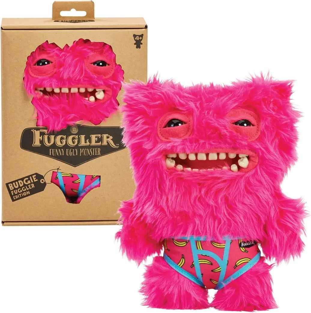 Fuggler WideEyed Tooths Monster Plush Dolls Soft Fuggler Stuffed Pants Gap Toothed McGoo Monstrosity Peluche Birthday Toys Z250912