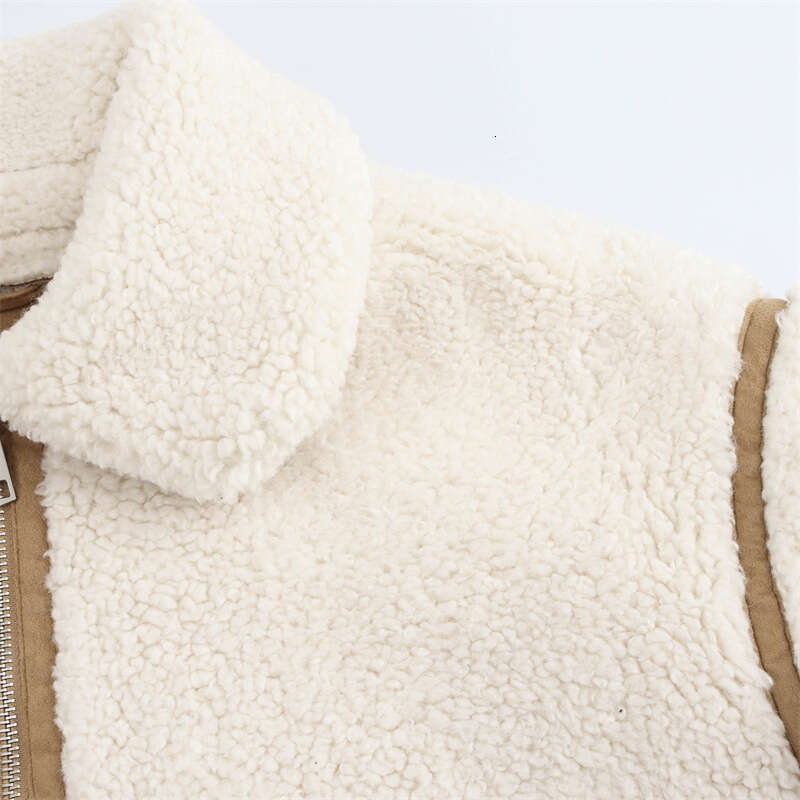 DHEssentials 2024 Autumn New Little Chanel Style Women's Transparent Hard Tulle Bomber Jacket Coat 6318267