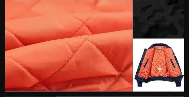 Winter Hip Hop Thick Warm Jacket Men High Quality Military Motorcycle Ma1 Pilot Coats Male Baseball Bomber 250911