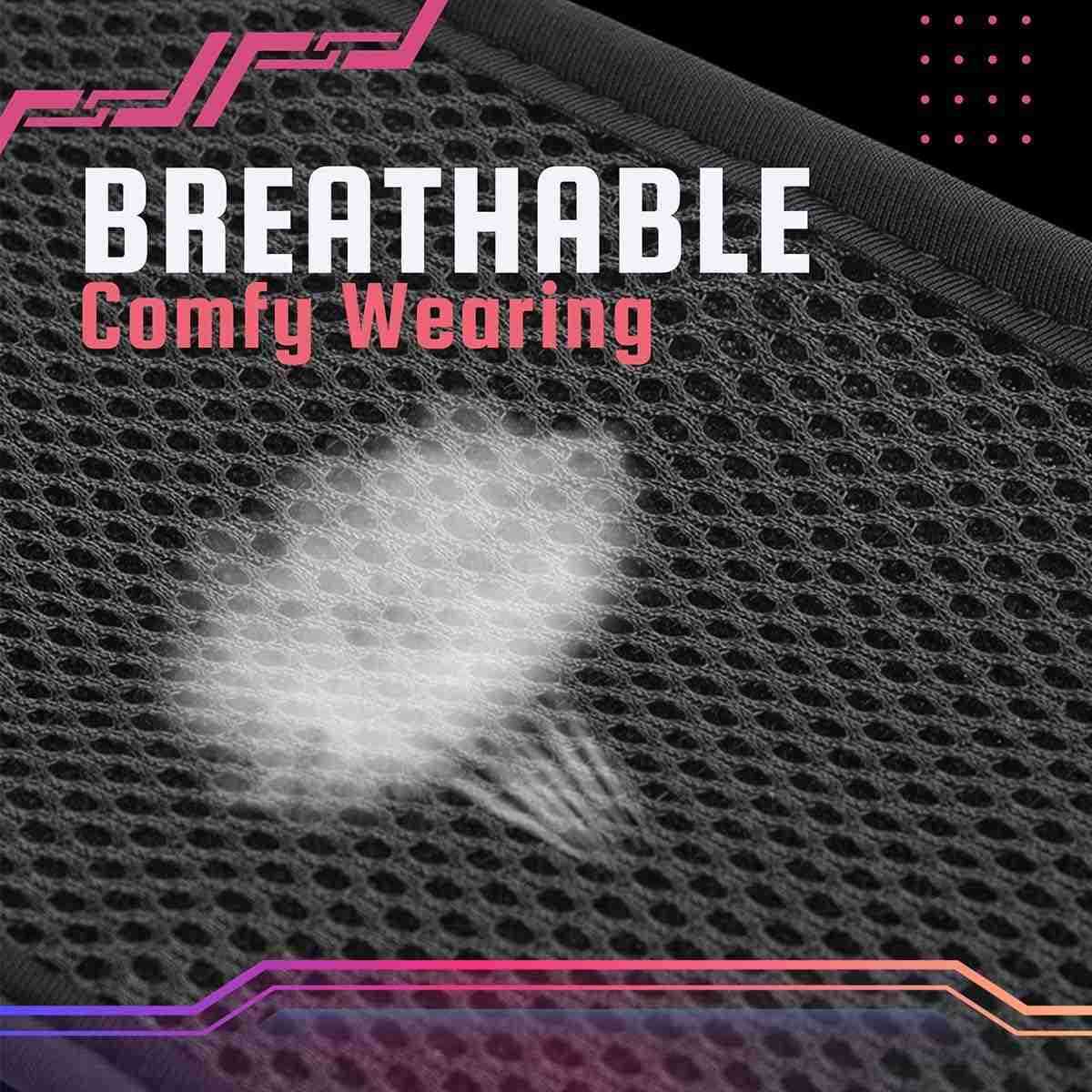 Slim Running Belt Workout Fanny Pack for Men WomenExercise Waist Pack for iPhone Holder Runner Belt for Running Walking Cycling Camping Gym BlackW2509