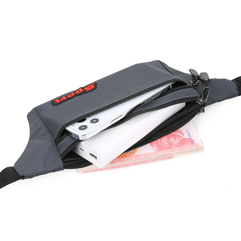 Men And Women Outdoor Luxury Bag Sports Waist Bag Designer Bag Multifunctional Canvas Running Anti Theft Phone Bag Free Shipping Invisible Close Fitti