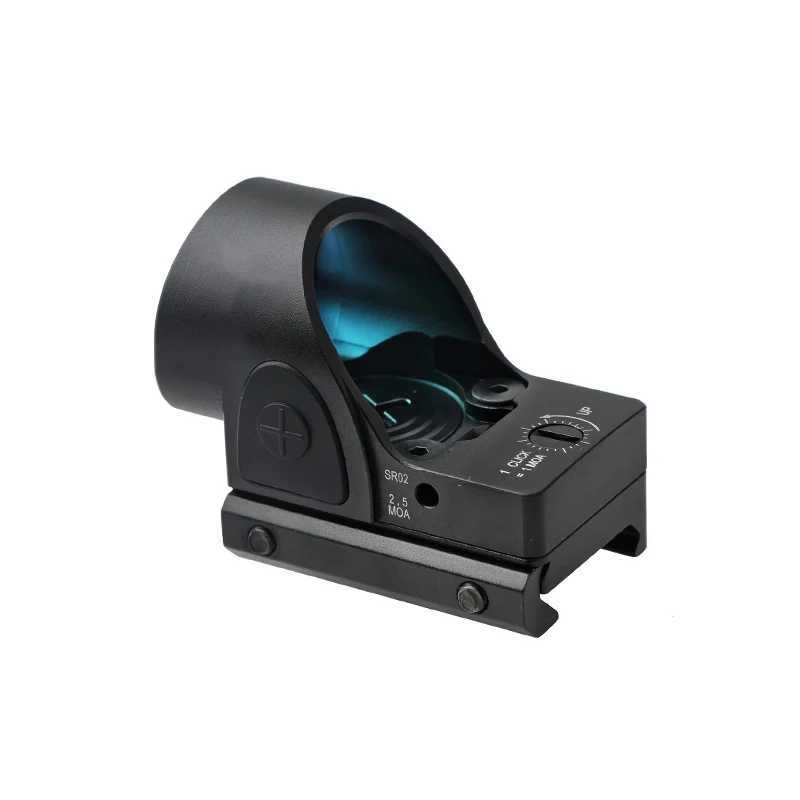 Red Dot Sight Glock Mount Pistol Rifle Compound Sight Reflection Hologram Riflescope for Hunting C250912