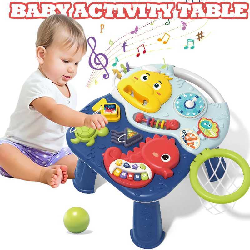Baby Activity Table Musical Toys Sound Maker Games for Babies Sensory Toys MultiFunctional Movement Developing Educational Toys C250912