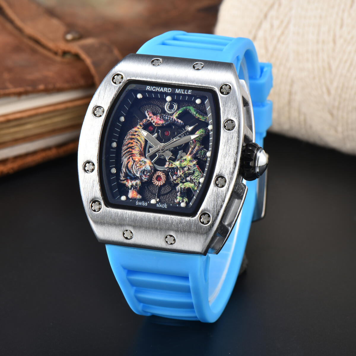 Richerd Miller Watch Designer Functional Watch Business Daily Wear And Outdoor Travel With A High Aesthetic Waterproof Trendy Fashion d