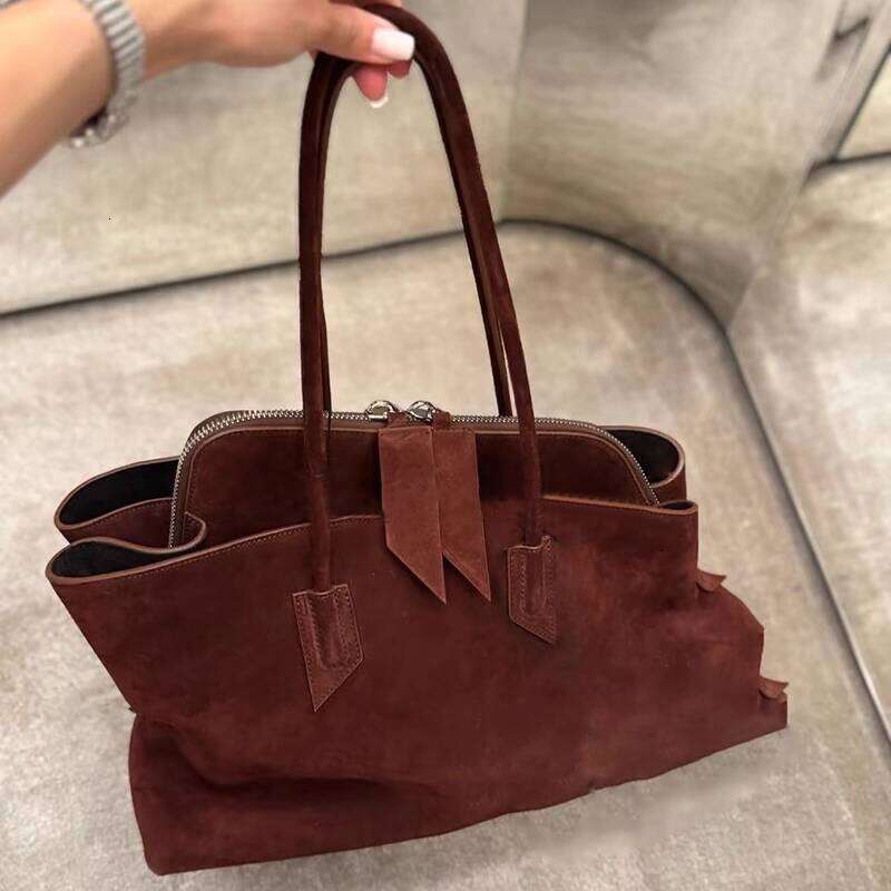 Designer Bag Tote Shoulder Bag New Niche Versatile Casual Lazy Style Suede Large Capacity Commuter Tote For Women