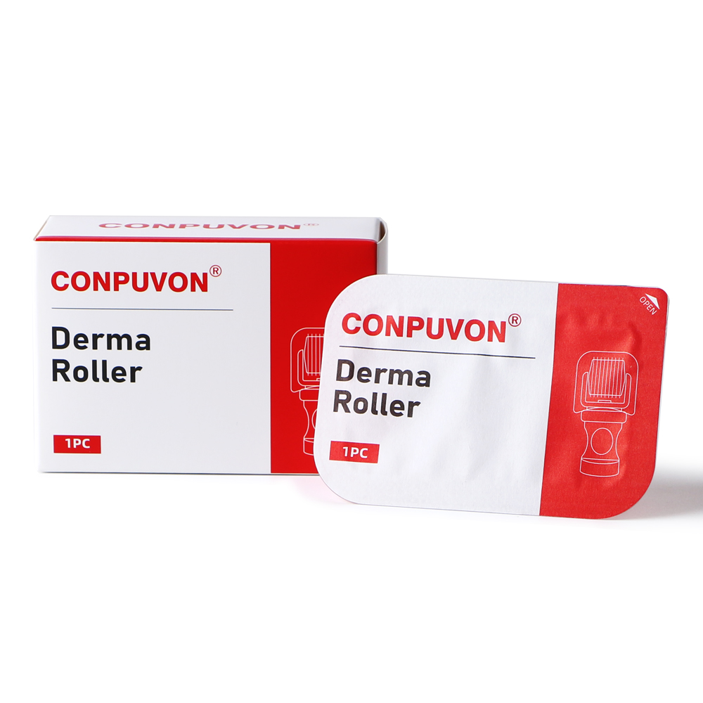 Conpuvon Precision Microneedling Device Hydra Roller with Direct Serum Vial Attachment for Skin Care